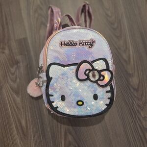 Hello Kitty Sequin Kids Backpack - Pink